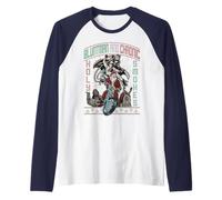 Kevin Smith Jay et Silent Bob Xmas Holy Smokes Biker Santa Manche Raglan