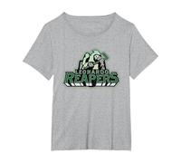 Kevin Smith Viewaskew Street Hockey League Leonardo Reapers T-Shirt, Femme Grandes Tailles, Gris Chiné, 1X