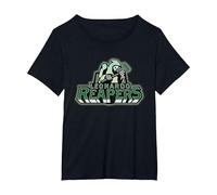 Kevin Smith Viewaskew Street Hockey League Leonardo Reapers T-Shirt, Femme Grandes Tailles, Noir, 1X