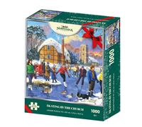 Kevin Walsh K34003 Collection Christmas Puzzle Patinage par l'Église 1000 pièces