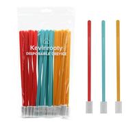 Kevinrooty Lot de 30 brosses de Nettoyage jetables, Brosse de Toilette jetable, Nettoyage de Rebord de fenêtre, Nettoyage de Clavier, Nettoyage de climatisation de Voiture (mélange de Couleurs)