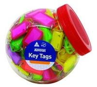 Kevron Clicktab Keyring Tub 150 Asst G