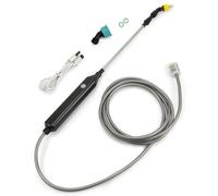 Kevsuvqin Pulverisateur de Jardin Electrique 5V, Pulverisateur Electrique, Pulverisateur Lance Telescopique, Pulverisateur a Pression avec 3 Buses et Tuyaux de 5M pour Arrosage, Désherbage