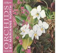 Kew Gardens: Orchids by Marianne North Mini Wall Calendar 2026 (Art Calendar)