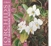 Kew Gardens: Orchids By Marianne North Mini Wall Calendar 2026 (Art Calendar)