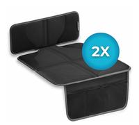 Kewago Lot de 2 Coussins de siège Enfant ISOFIX - Coussin antidérapant pour sièges d'appoint et sièges Enfants - Protection de siège Auto pour siège arrière de Voiture - Protection