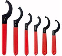 KEWAYO Lot de 6 clés à bobine en forme de C pour suspension et réglage des chocs