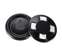 Kewecom Disque DPAD compatible avec manette PS4, joystick de contrôle, croix ronde D Pad PS4, noir