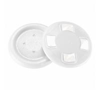 Kewecom DPAD Disque pour manette DualShock 4 Contrôleur Thumbstick Control Disc Rond Croix D Pad Disque PS4 (Blanc)