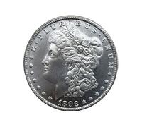 KEWEIYASW 1892 US Mint Uncirculated Old Coins, Morgan One Dollars, Half Dollars