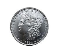 KEWEIYASW 1894 Morgan One Dollar, Minted by the US Mint, Morgan Silver Dollars, Rare Coins