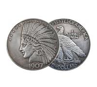 KEWEIYASW 1907 Indian Head Buffalo Nickel Cent Piece VG Very Good US Coin Collectible 1 PCS