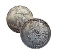 KEWEIYASW 1907 Indian Head Buffalo Nickel Cent Piece VG Very Good US Coin Collectible
