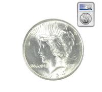 KEWEIYASW 1924 Morgan Silver Dollar Uncirculated $1 Currency, 30 Grams