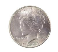 KEWEIYASW 1934 Peace Goddess Coin AntiqueExcellent Condition
