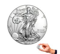 KEWEIYASW 2016 Liberty Morgan Coin Replica Collection US Old Coin Statue of Liberty Coin Collection United States of America Coin Souvenir Party Gifts