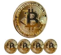 KEWEIYASW Collector's Edition Bitcoin Coin - Commemorative Cryptocurrency Perfect for Crypto Enthusiasts, Coin Collectors, and Gifts