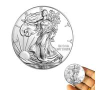 KEWEIYASW Morgan Silver Dollar 2024, édition limitée de collectionneur à 90 % d'argent pur