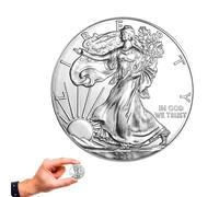 KEWEIYASW Morgan Silver Dollar 2024, édition limitée de collectionneur à 90 % d'argent pur