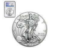 KEWEIYASW Spread Eagle, American Eagle Ocean Commemorative Coin, Silver Plated, Statue of Liberty Coin(2017)