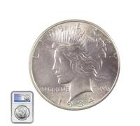 KEWEIYASW Uncirculated Morgan Dollar with Authenticity Marking (Pack of 1) 1934