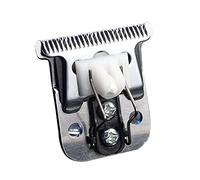 kewing Lame de Rechange Tondeuse pour Andis Slimline Pro Li D7 / D8 - Jeu de Lames de Tondeuse à Cheveux Lame Fixe en Acier au Carbone