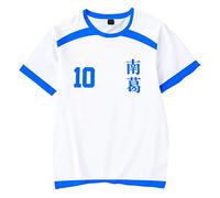 kewing Unisexe Adulte Enfants Anime Capitaine Tsubasa décontracté à Manches Courtes t-Shirt Ozora Tsubasa Sweatshirts