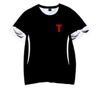 kewing Unisexe Adulte Enfants Anime Capitaine Tsubasa décontracté à Manches Courtes t-Shirt Ozora Tsubasa Sweatshirts
