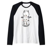 Kewpie Baby Batte Clown effrayante Vampire Manche Raglan