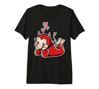 Kewpie Baby Devil Cupidon Love Tatouage Traditionnel Flash T-Shirt Haut de Gamme