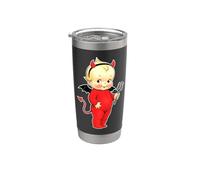 Kewpie Baby Devil Cute Gobelet isotherme en acier inoxydable double paroi