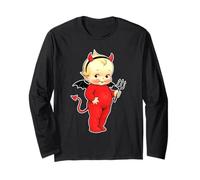 Kewpie Baby Devil Cute Manche Longue