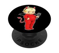Kewpie Baby Devil Cute PopSockets PopGrip Adhésif