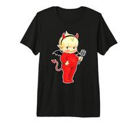 Kewpie Baby Devil Cute T-Shirt Haut de Gamme