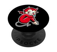 Kewpie Baby Devil pleure Un démon Triste PopSockets PopGrip Adhésif