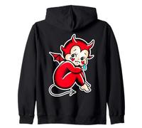 Kewpie Baby Devil pleure Un démon Triste Sweat à Capuche