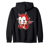 Kewpie Baby Devil Tatouage Flash Traditionnel Sweat à Capuche