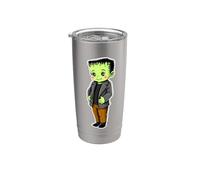 Kewpie Baby Frankenstein Boy Chibi Gobelet isotherme en acier inoxydable double paroi