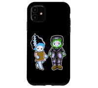 Kewpie Baby Frankenstein et Bride Spooky Coque pour iPhone 11