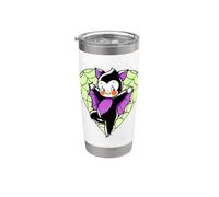Kewpie Baby Vampire Bat Spiderweb Heart Gobelet isotherme en acier inoxydable double paroi