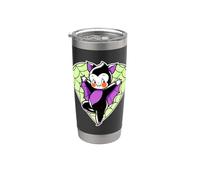 Kewpie Baby Vampire Bat Spiderweb Heart Gobelet isotherme en acier inoxydable double paroi