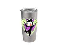 Kewpie Baby Vampire Bat Spiderweb Heart Gobelet isotherme en acier inoxydable double paroi