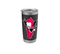 Kewpie Baby Vampire Devil Spooky Tatouage traditionnel Flash Gobelet isotherme en acier inoxydable double paroi