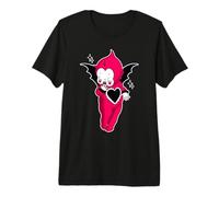 Kewpie Baby Vampire Devil Spooky Tatouage Traditionnel Flash T-Shirt Haut de Gamme