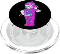 Kewpie Crâne Squelette pour bébé Motif Toile d'araignée Jour des Morts PopSockets PopGrip pour MagSafe