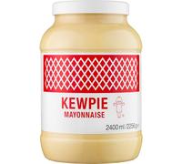 Kewpie Mayonnaise Japonaise 2400 ml - Riche et Onctueuse | Goût sucré authentique selon méthodes japonaises traditionnelles - Polyvalente pour tous vos plats