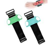 KEWUF 2 PCS Bracelets pour Dance 2024, 2023, 2022 Switch et Zumba Burn It Up, Sangles élastiques réglables améliorées pour jeux de danse Nintendo Switch et Switch OLED pour adultes et enfants