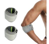 KEWUF 2 Pcs coudiere epicondylite, tendinite coude, Coudière pour Tendinite et Épicondylite, Attelle de Coude Réglable pour Hommes et Femmes, Bracelet Anti-Douleur en Tissu Respirant