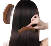 KEWUF Peigne à Cheveux d'Accouchement Peigne de Naissance en Bois Peigne Essentiels du Travail et Sac de Grossesse pour les Femmes Enceintes Futures Mamans