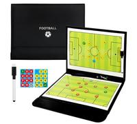 KEWUZY Tableau Tactique Football, Entraîneur de Football Tableau Magnétique, Entraîneur Board, avec Marqueur et Aimants, pour Entraîner de Football Compétition